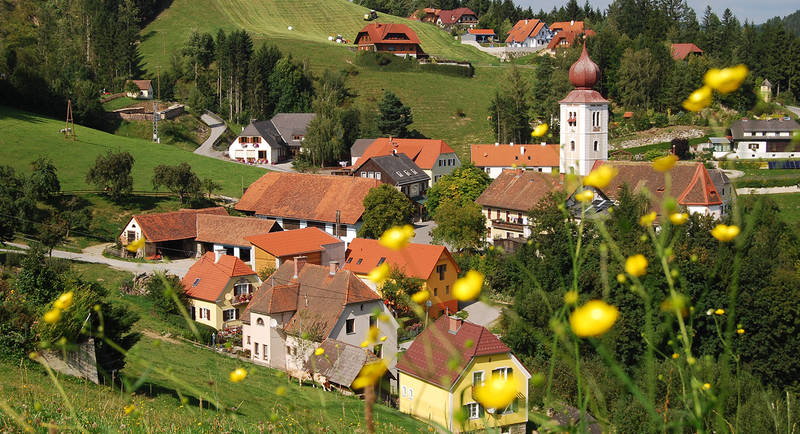 Wanderweg um Koglhof in der Gemeinde Birkfeld