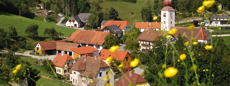 Wanderweg um Koglhof in der Gemeinde Birkfeld