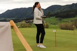 Workation im Naturpark Almenland am Golfplatz.