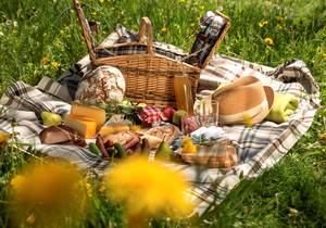 Picknick im Almenland / Picknickplätze / Wanderwege
