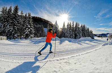 Cross-Country Skiing in the Nature Park Almenland