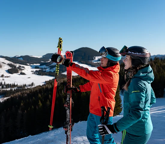 Skifahren im Naturpark Almenland