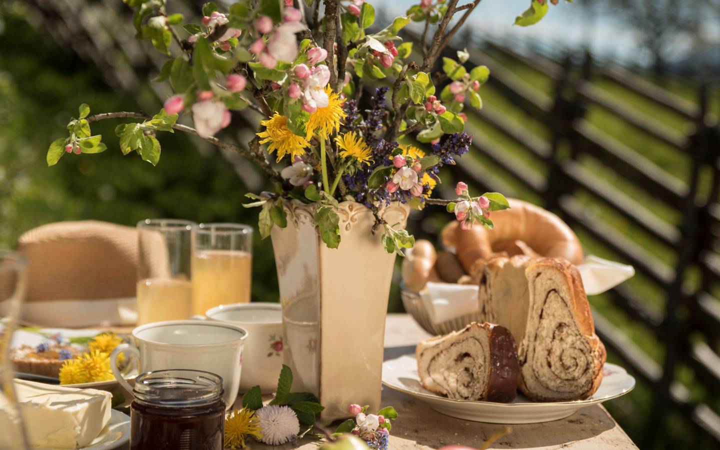 Kulinarisches Frühstück im Almenland