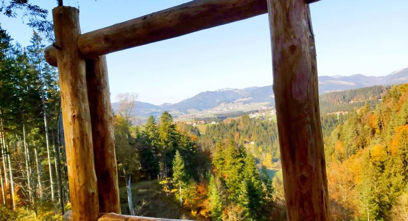 Montanlehrpfad Fenster ins Almenland