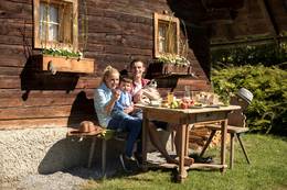 Frühstücken im Almenland