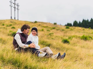 Rast bei den Wetterkreuzen auf der Teichalm