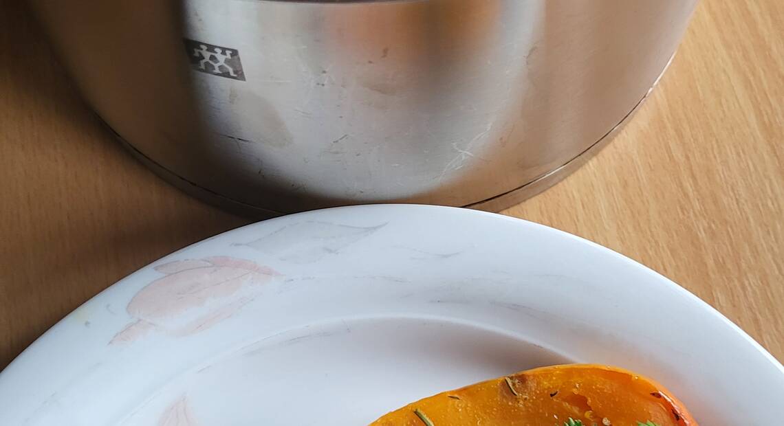Zubereitung der Ofengemüse Suppe aus dem Naturpark Almenland Zubereitung der Ofengemüse Suppe aus dem Naturpark Almenland