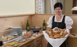 Frisches Gebäck beim Gasthof Hofbauer