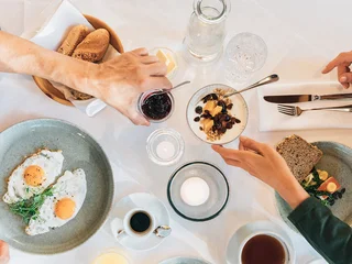 Frühstück beim Naturhotel Bauernhofer