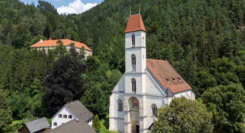 Frauenkirche in der Gemeinde Pernegg an der Mur im Naturpark Almenland, © Oststeiermark Tourismus, Kurt Elmleitner