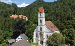 Frauenkirche in der Gemeinde Pernegg an der Mur im Naturpark Almenland, © Oststeiermark Tourismus, Kurt Elmleitner