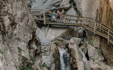 Wasserfall in der Bärenschützklamm
