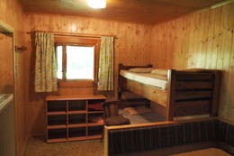 Big bedrooms at the cottage