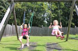 Spielplatz beim Urlaub am Bauernhof Kögerlbauer