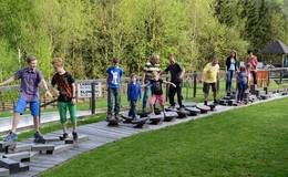 Bewegungselemente im Motorikpark