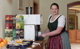 Frühstücksbuffet beim Gasthof Hofbauer