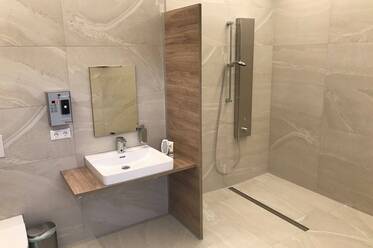 Sanitäranlage beim HarrerHill Sanitäranlage beim HarrerHill