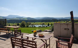 Terrace at Almenland Apartment Passail