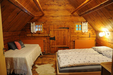 Ein schönes, großes Zimmer im Ferienhaus Schmalzbauer