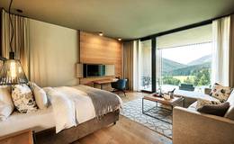 Zimmer im Almdesign beim Almwellness Hotel Pierer