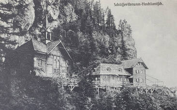 Alte Ansicht von Schüsserlbrunn