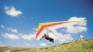 Paragliding in the holiday in styria