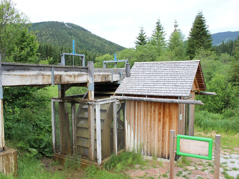 Energiepark auf der Teichalm.