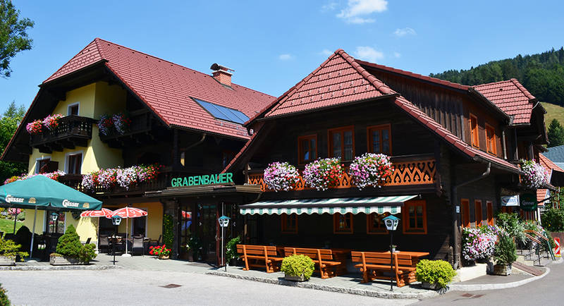 Der Gasthof Grabenbauer in der Gasen