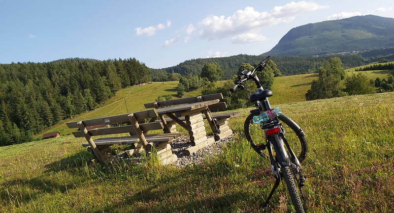 Rastplatz mit Ausblick