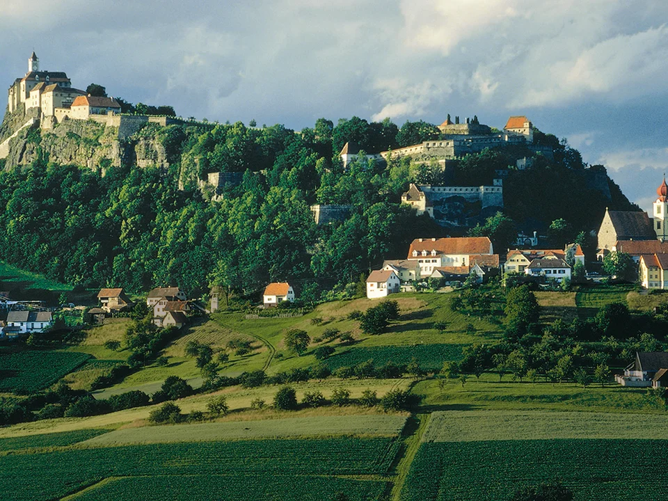 Blick auf die Riegersburg.