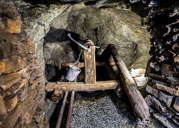 Führung im Schaubergwerk Arzberg im Naturpark Almenland.