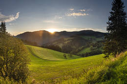Ein herrlicher Blick auf die Sommeralm