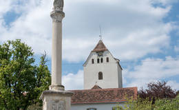 Säule am Hauptplatz (Foto Maxl)