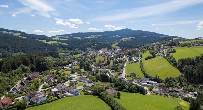 Ortsbild der Gemeinde Birkfeld im Joglland, © Oststeiermark Tourismus, Kurt Elmleitner