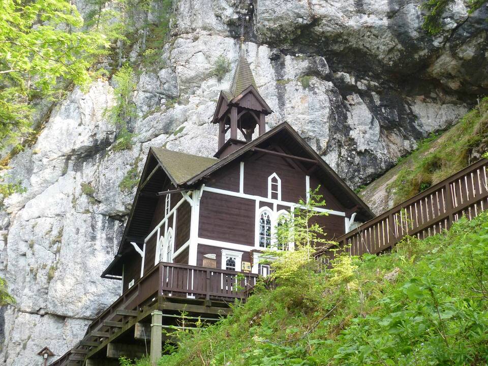 Wallfahrtskirche Schüsserlbrunn am Hochlantsch.