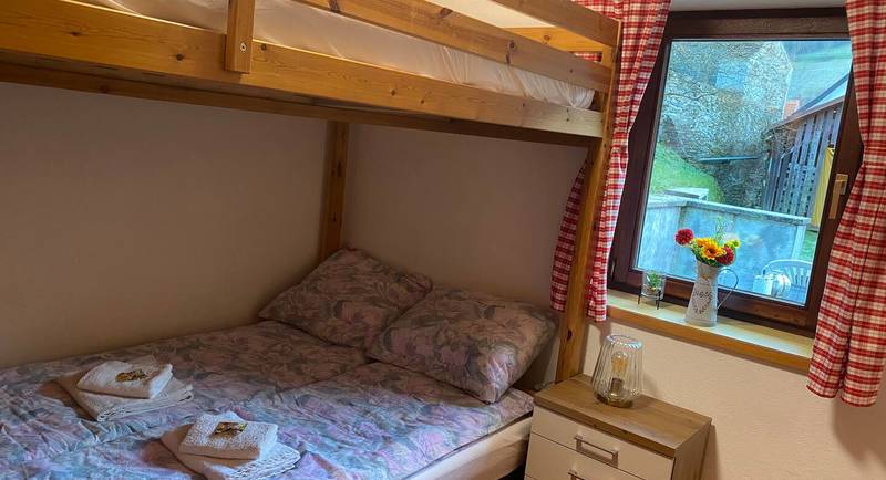 Schlafzimmer im Ferienhaus