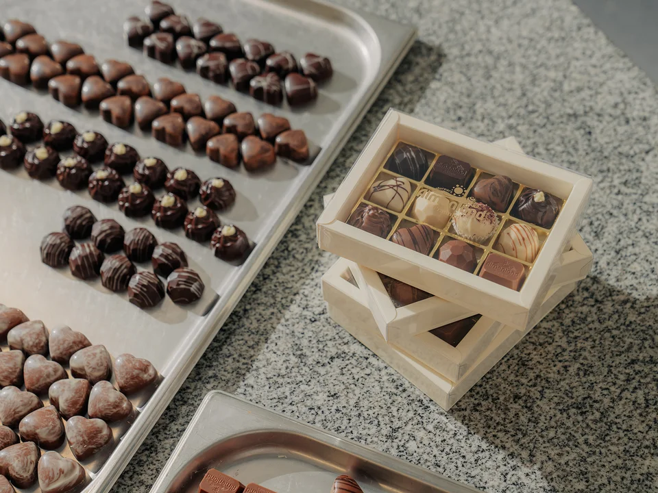 Almenland Pralinen bei Claudia Schnellnegger in Passail.