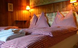 Bedroom in the holiday hut