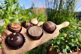 Künstlerische Pralinen