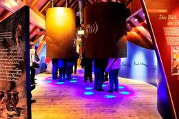 Lichteffekte in der Ausstellung