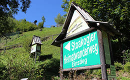 Einstieg Stoakogler Heimatweg