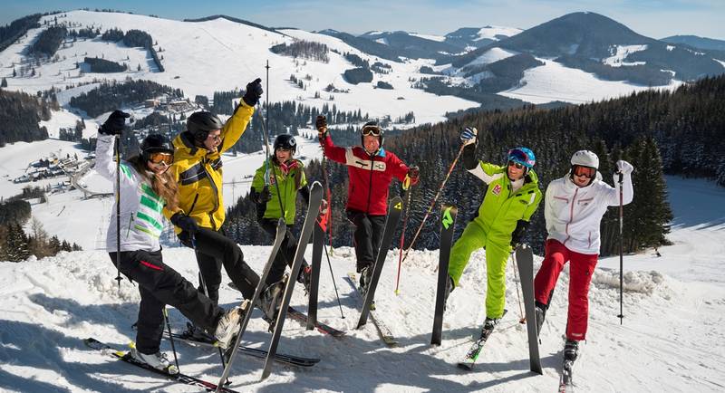 Skifahren im Almenland