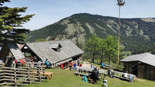 Tyrnaueralm Hütte / Gastronomie / Naturpark