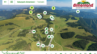 Interaktive Regionskarte 360 Grad Panormakarte