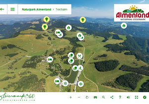 Interaktive Regionskarte 360 Grad Panormakarte