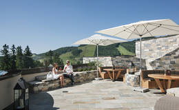 Enjoy the Sun on the terrace