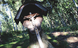 Pilgram cross on the tour 
