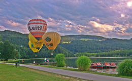 Heißluftballonfahrt am Stubenbergsee Foto Buchegger Apfelland