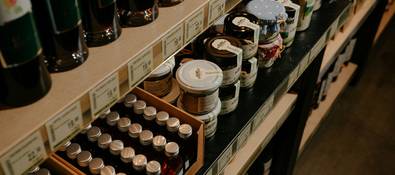 Regionale Produkte im Kaufhaus Reisinger im Naturpark Almenland.