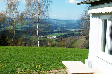 Terrasse beim Panoramahäuschen